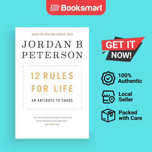 12 กฎสําหรับชีวิต: การต่อต้านความโกลาหล [ปกอ่อน] Jordan Peterson - 9780735278516