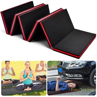 FUN เสื่อซ่อมรถยนต์กันน้ําแผ่นซ่อมทนน้ํามันหนาโรงรถ Creepers…