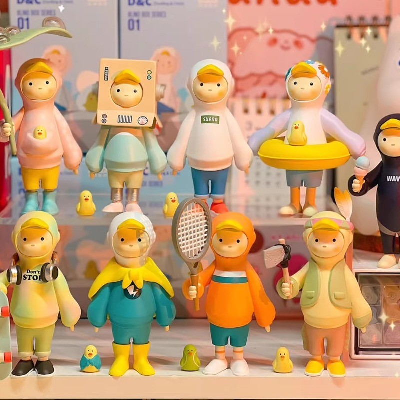 Toy City Sueno Urchin Play Urchin Play Urchin Heart-Warming Series Mystery กล่องรูปเครื่องประดับของข