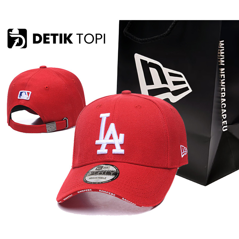 หมวกเบสบอล Unisex Topi Lelaki หมวกสต็อกพร้อม NY หมวก LA หมวกรถบรรทุกเบสบอล ราคา ถูกที่สุด ดีลบีเคเค แกลเลอรีภาพที่ 6
