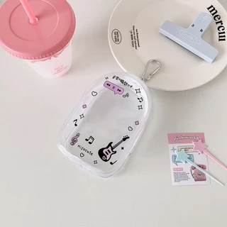 10cm13cm หมีเดินกระเป๋าเด็กน่ารัก Graffiti รูปแบบผ้าฝ้ายตุ๊กตากระเป๋าปวดเด็กป้องกันฝุ่น Outing กระเป๋า
