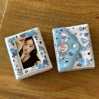 Ins Little Fresh Blue White Angel Lamb Yigongge Snap Card Bo…