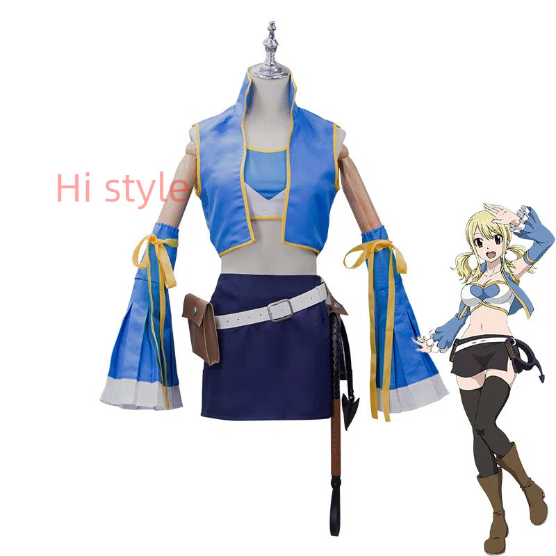 FAIRY TAIL cos เสื้อผ้า Heartphilia Lucy cosplay