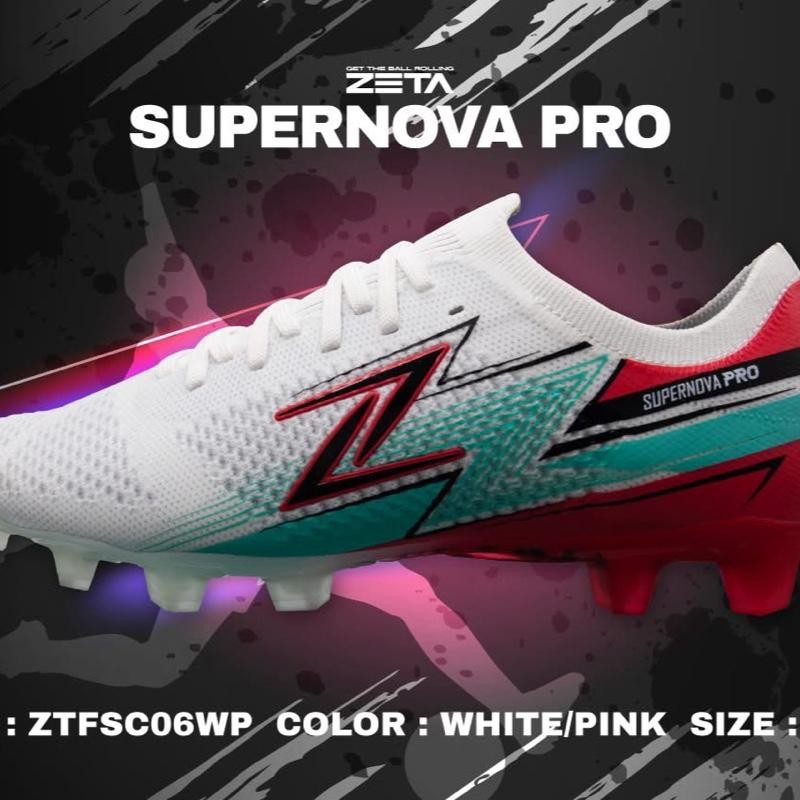 รองเท้าสตั๊ด ZETA SUPERNOVA PRO ZTFSC06 ของแท้ รองเท้าสตั๊ดหุ้มข้อ - รูปที่ 5