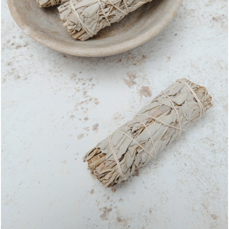 Sage Smudge Sticks (White), Sage Sticks, White Sage ไม้หอม Sage (สีขาว), ไม้หอม Sage, Sage ขาว 白鼠尾草熏