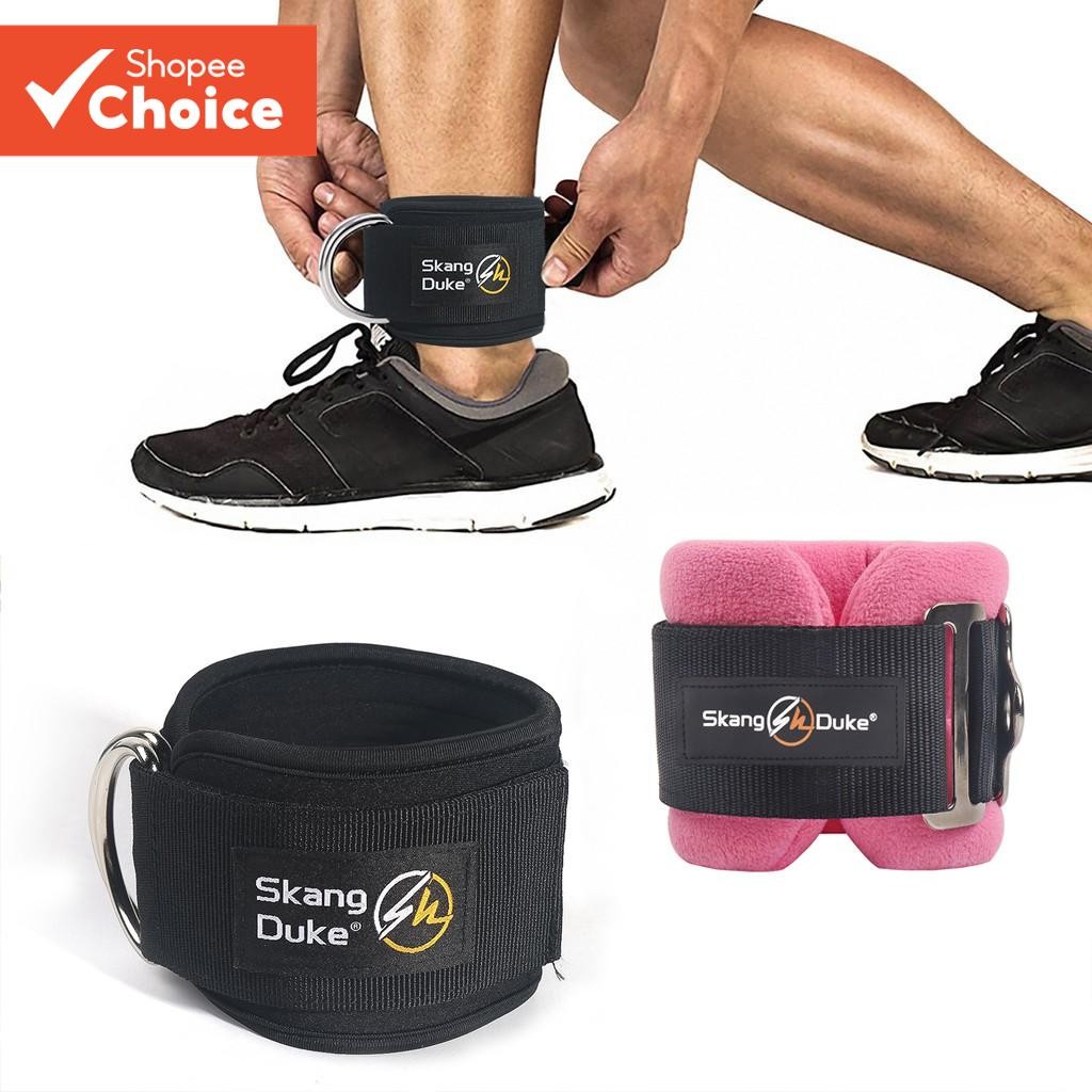 สายรัดข้อเท้าฟิตเนสสําหรับเครื่องสายเคเบิล Kickbacks Glute ออกกําลังกายส่วนขยายขาสะโพกปรับสนับสนุน