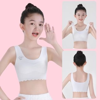 #169 เสื้อชั้นในเด็กผู้หญิง เสื้อซับในเด็ก แบบสวม ฟองน้ำถอดไ…