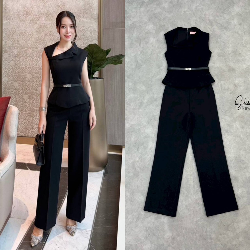 (พร้อมส่ง) Shimmer4 5 9 เซตเสื้อปกเชิ้ตงานกระดุมหน้าแพทเทิร์นสวยเข้ารูปมีซับในทั้งตัว ร้าน Q. - รูปที่ 6