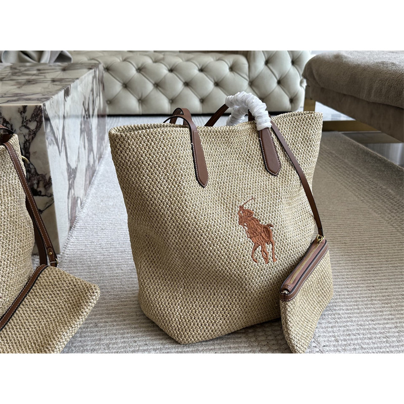 ออกแบบใหม่กระเป๋าฟางสําหรับผู้หญิงพร้อมสายรัดปรับได้กระเป๋าชายหาดฤดูร้อนกระเป๋าสะพายแข็งกระเป๋าถือน่