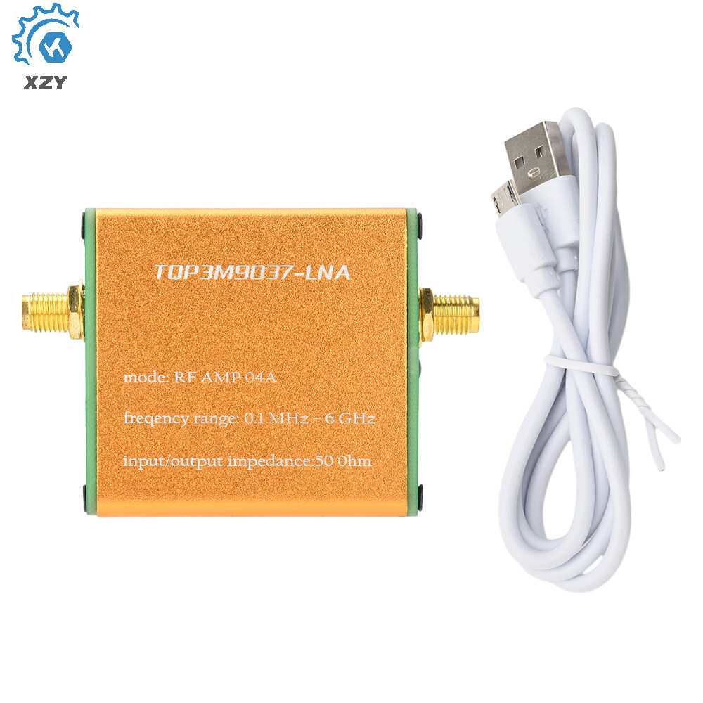 100k-6GHz Full Band Low Noise Flow Gold สัญญาณเครื่องขยายเสียง TQP3M9037-LNA วิทยุสัญญาณ Enhancer