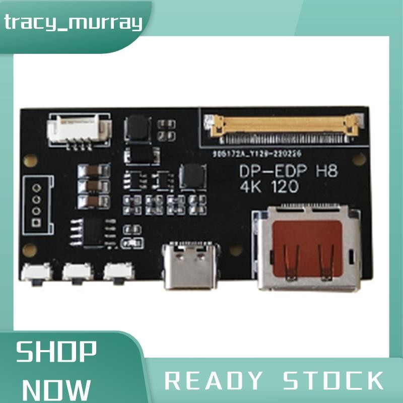 tracy_murray DP to EDP 4K 120HZ DIY4K Driver Board 4K 2K 1080 อะแดปเตอร์สําหรับจอแสดงผลแบบพกพา (A) ต