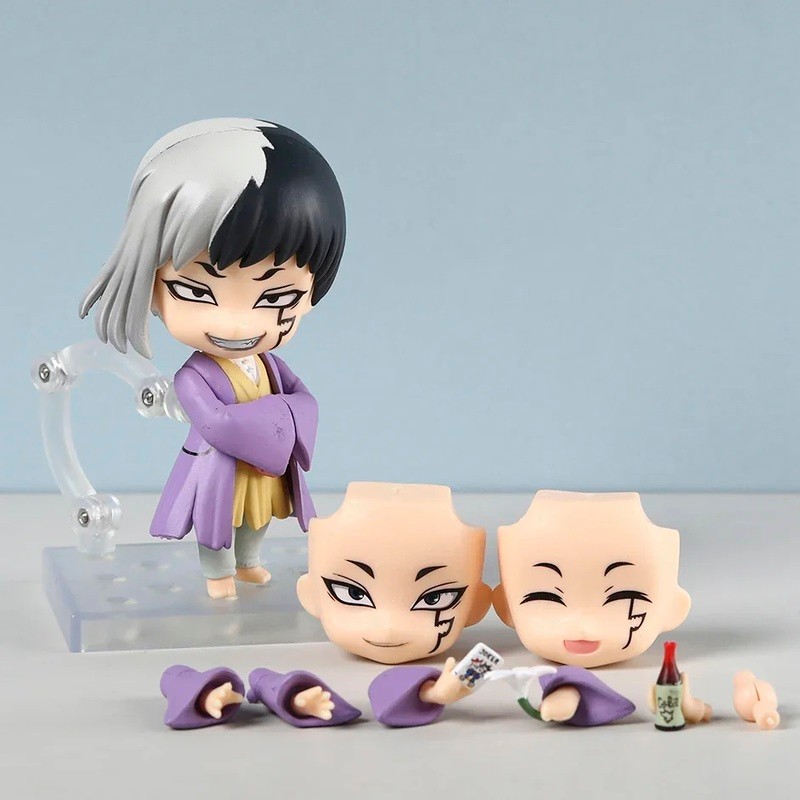 Asagiri Gen 1816 Action Figure ของเล่น Q ตุ๊กตา nendoroid articulado Dr.STONE