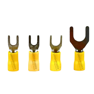 SUNMOON หางปลาแฉกหุ้ม SV Insulated Sqade Terminals PVC ปลอกหุ้มฉนวนกันไฟฟ้า หางปลาต่อสายไฟ หางปลาแฉก หางปลาแฉกหุ้ม SV...