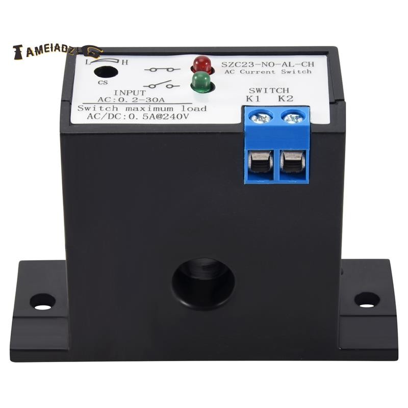 Current Mutual Induction Switch SZC23-NO-AL-CH ปกติเปิด Current Detection SWITCH สําหรับ AC Current 