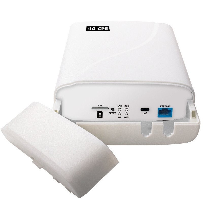 4g lte outdoor cpe Wireless WIFI Outdoor Router POE Power Supply cpe Plug-in Card Portable Router