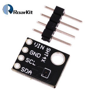 SHT40 SHT41 อุณหภูมิและความชื้นเซนเซอร์โมดูล IIC โมดูลอินเทอร์เฟซ Breakout Weather สําหรับ Arduino