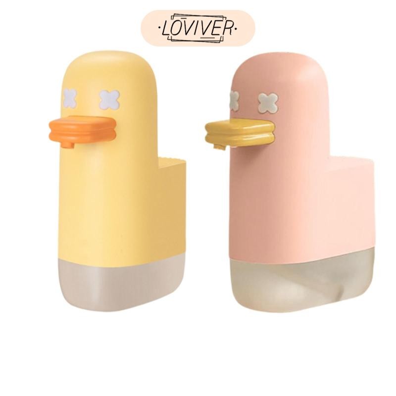 LOVIVER เครื่องจ่ายสบู่มืออัตโนมัติเครื่องจ่ายสบู่มือปั๊มทําความสะอาดผิวหน้า ไม่ต้องสัมผัส