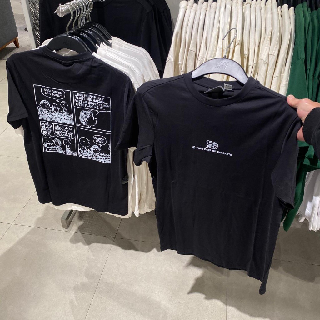 จัสทิพ. เสื้อยืด H&m Regular Fit (ผู้ชาย)