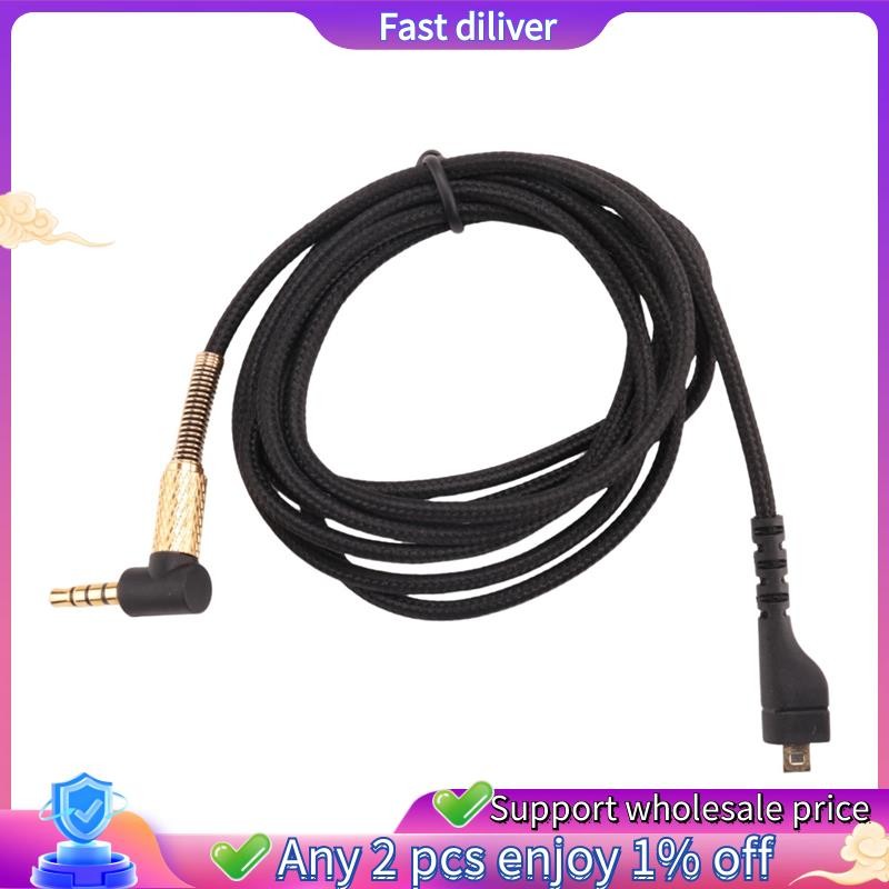 สายสัญญาณเสียงทดแทนสําหรับหูฟังเล่นเกมไร้สาย Arctis 7 5 3 Pro 4.9Ft Cable