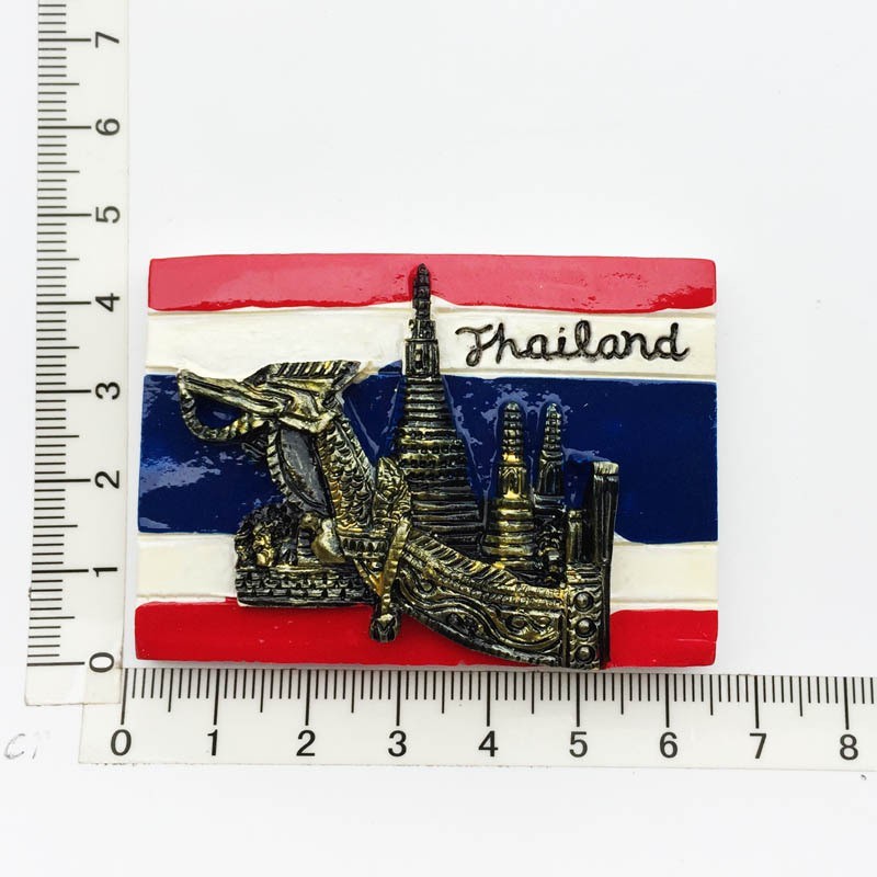 แม่เหล็กติดตู้เย็นประเทศประเทศไทยภูเก็ตพัทยา Chiengmai Bangkok Magnetic ตู้เย็นแม่เหล็กสติกเกอร์ World Travel ของที่ระลึก Magnetic ราคา ถูกที่สุด ดีลบีเคเค แกลเลอรีภาพที่ 7