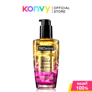 Tresemme Serum No.4 เทรซาเม่ เซรั่มบำรุงเส้นผม 100ml (Keratin/Bond/Color)
