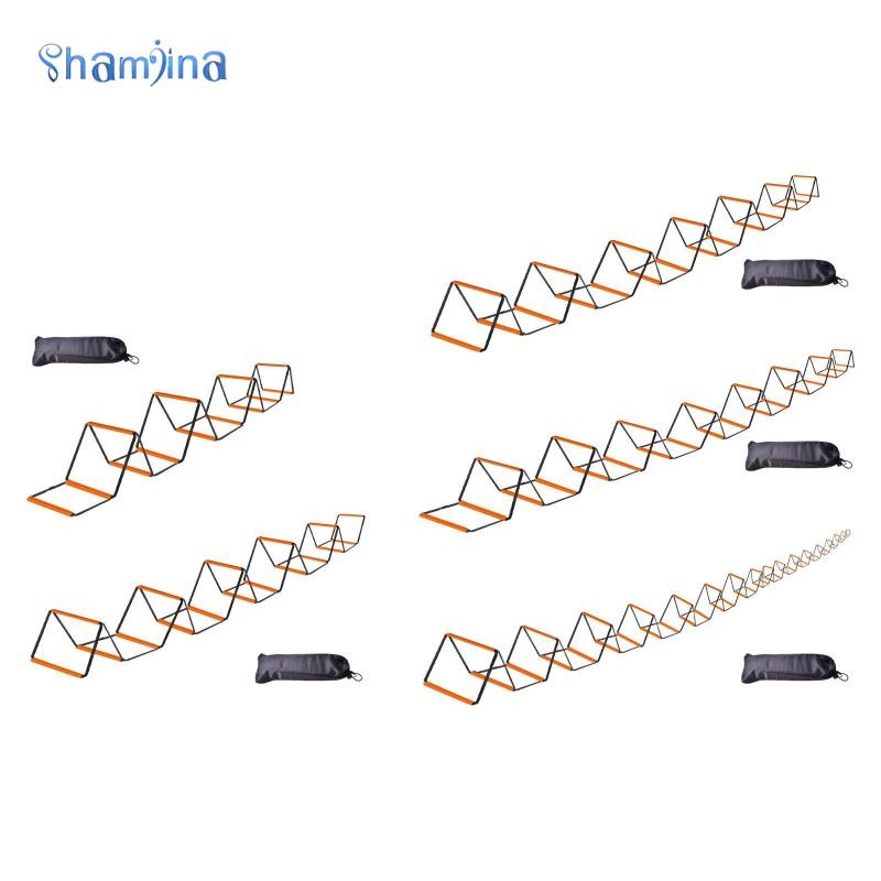 [Shamjina] Agility Ladder Agility Training Equipment อเนกประสงค์ฟิตเนส Feet Training Home Gym ได้อย่างง่ายดายตั้งค่าบันไดความเร็วฟุตบอล