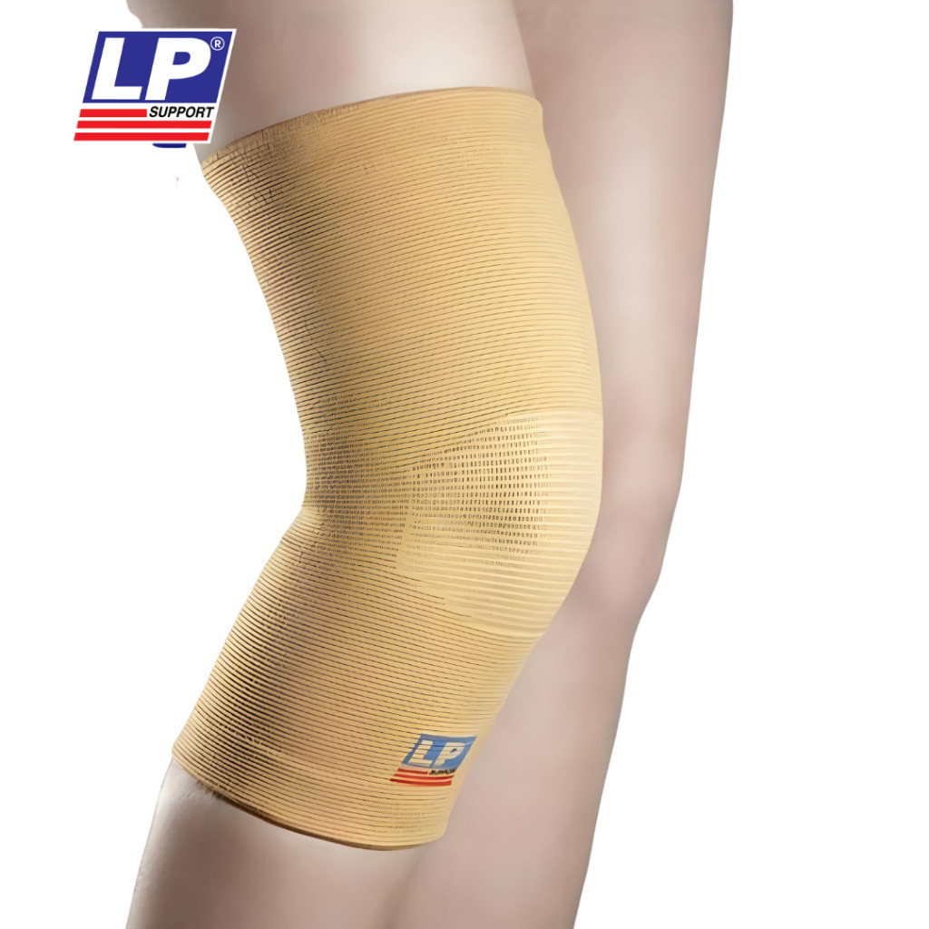 LP SUPPORT อุปกรณ์พยุงเข่าแบบยืดหยุ่น / อุปกรณ์พยุงเข่าแบบยืดหยุ่น LP 954 Tan/Cream