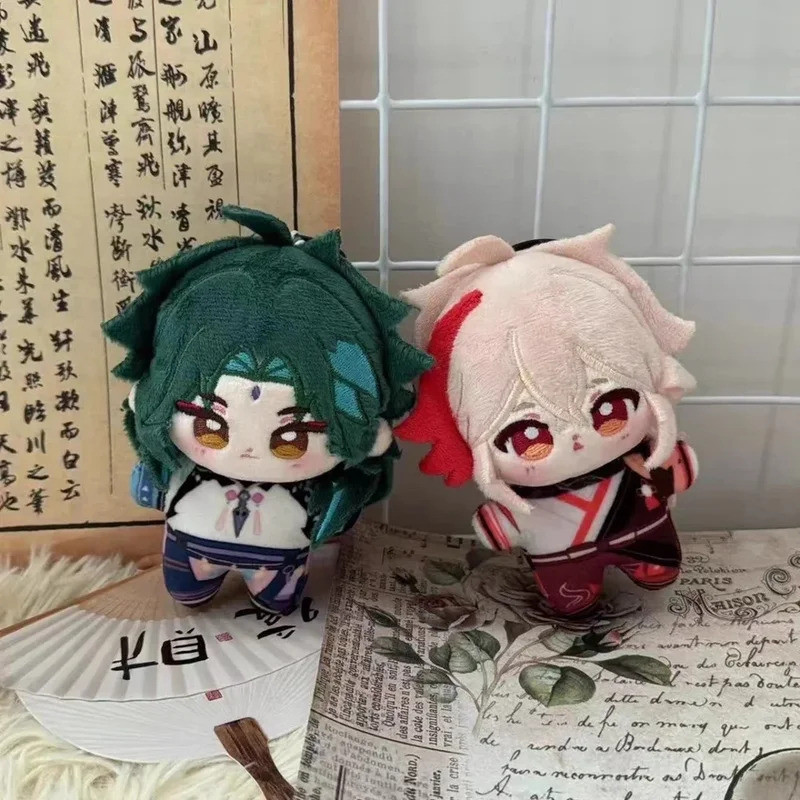 Genshin Impact Plush Toys Kazuha Xiao Scaramouche Venti Anime Cartoon Figure Stuffed Doll Pendant Ke