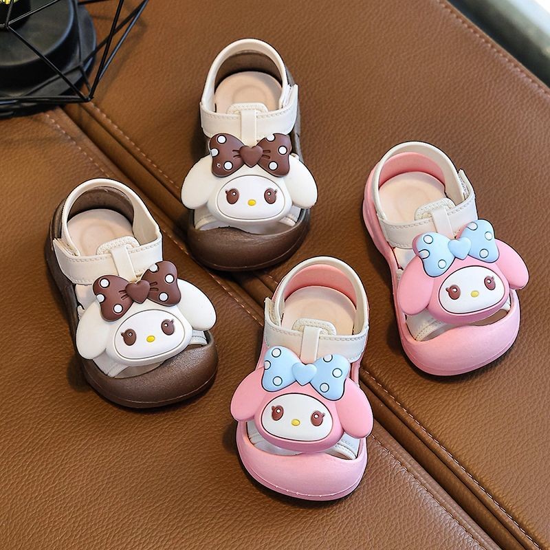 เด็กสาวรอบนิ้วเท้ารองเท้าแตะเด็กเล็กการ์ตูนฤดูร้อนนุ่มลื่นรองเท้าเด็กวัยหัดเดิน - รูปที่ 6