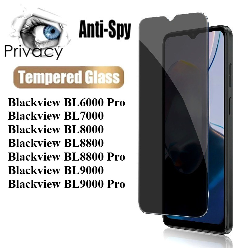 สําหรับ Blackview BL9000 BL8800 BL8000 Pro 1-3 ชิ้นความเป็นส่วนตัวฟิล์มกระจกนิรภัยใสสําหรับ Blackvie