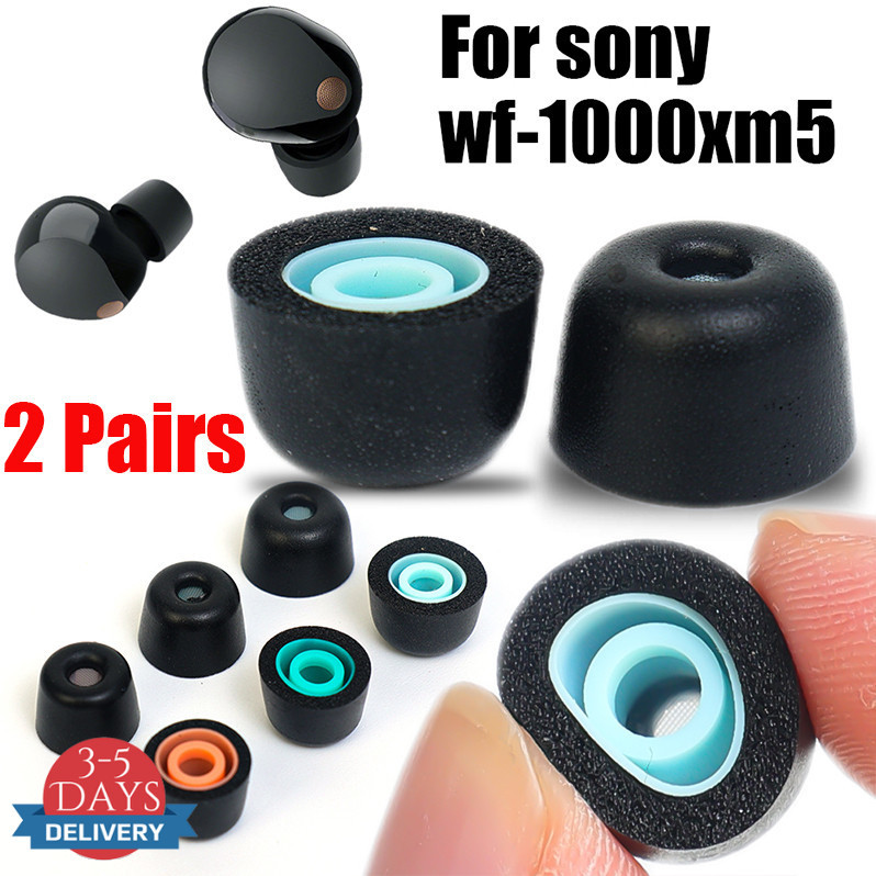 [จัดส่ง 3-5 วัน]จุกหูฟังป้องกันขี้หู เข้ากันได้กับ Sony WF-1000XM5 | ฟองน้ําหน่วยความจําเกรดทางการแพ