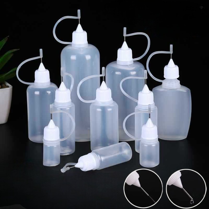 หัวเข็มขวดน้ำมัน ขวดหยด DIY อุปกรณ์ ขวดดรอเปอร์ ปลายแหลม #AL-0012