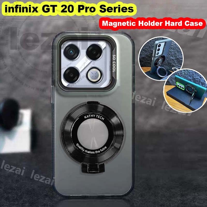 Infinix GT 20 Pro 5G 2024 X6871เคสCase Infinix GT20 GT20Pro 20proเคสCase Hard with Holder Matte Back