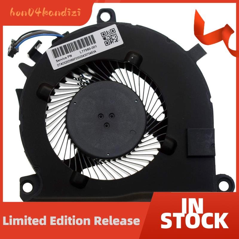 พัดลมระบายความร้อน CPU แล็ปท็อปhon04kandizi.ph DFS2000055K0T DC5V 0.5A 4PIN สําหรับ Pavilion Gaming 