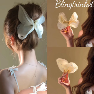BlingTrinket🌸กิ๊บติดผมขนาดใหญ่ผีเสื้อ🌸พร้อมส่งในไทย โบว์ติดผ…