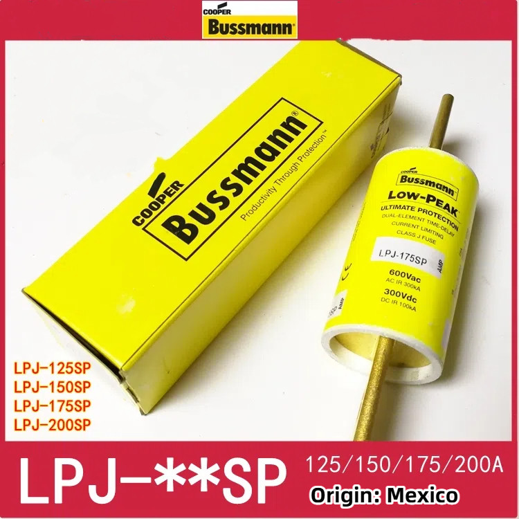BUSSMANN  ฟิวส์ LPJ-70SP 80SP 90SP 100SP 125SP 150SP 175SP 200SP 600V