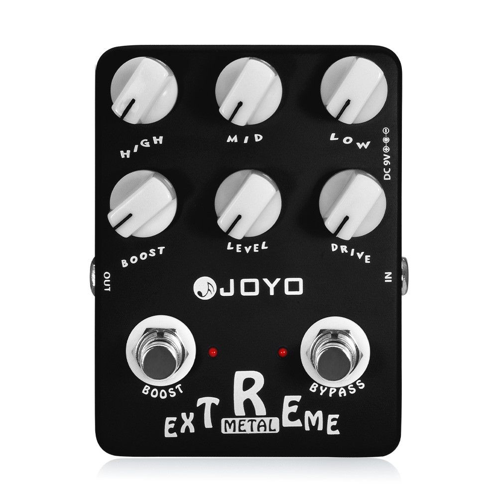 JOYO JF-17 Extreme Metal Distortion Guitar Effect Pedal Metal Rock Punk Sounds True Bypass