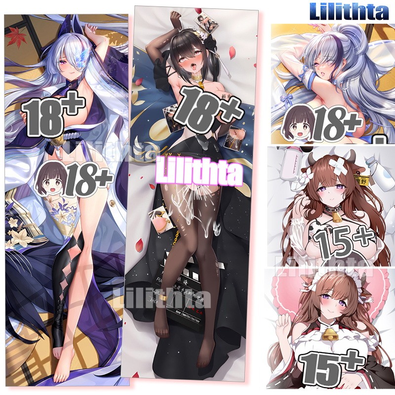 Dakimakura ปลอกหมอน Azur Lane Unzen และ Chen Hai และ Kashino Azure Lane เกมอะนิเมะ Body-pillow ฝาครอ