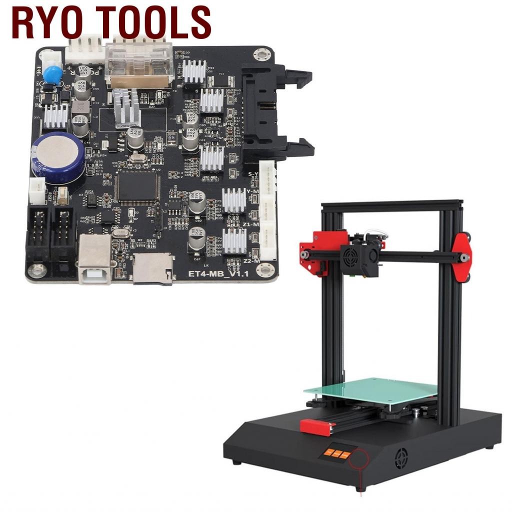 Ryo Tools เมนบอร์ดเครื่องพิมพ์ 3D 32 บิตสร้างขึ้นใน A4988 Motor Driver Chip Burn Burn Board Firmware