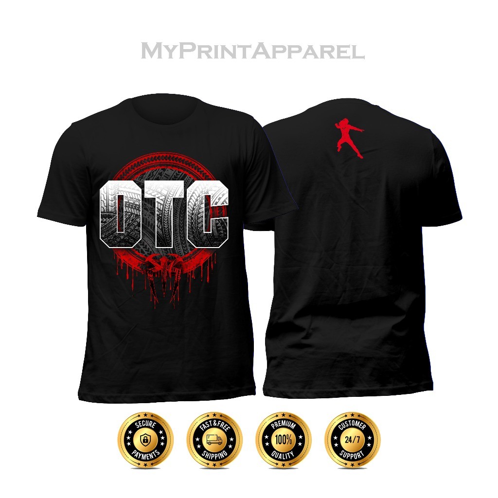 Roman Reigns ใหม่ otc Tribal chief เสื้อยืดผ้าฝ้าย