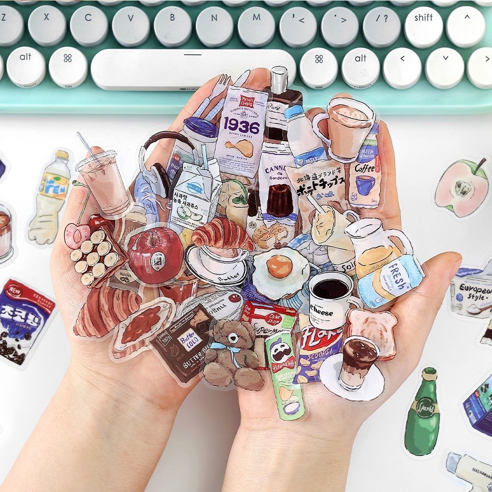 30 ชิ้นน่ารักสติกเกอร์อาหารสําหรับเด็ก Yummy สติกเกอร์อาหารขนมขบเคี้ยวผลไม้เครื่องดื่มเค้ก Donuts กันน้ํา PET สติกเกอร์สําหรับ Scrapbooking Journaling ขวดน้ําแล็ปท็อปสเก็ตบอร์ด