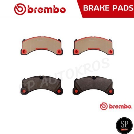 BREMBO ผ้าเบรคหน้า PORSCHE CAYENNE 955 (S, S-Hybrid, TDI, 3.0 Diesel, 3.2 3.6 4.5 4.8) '10 / P65 026