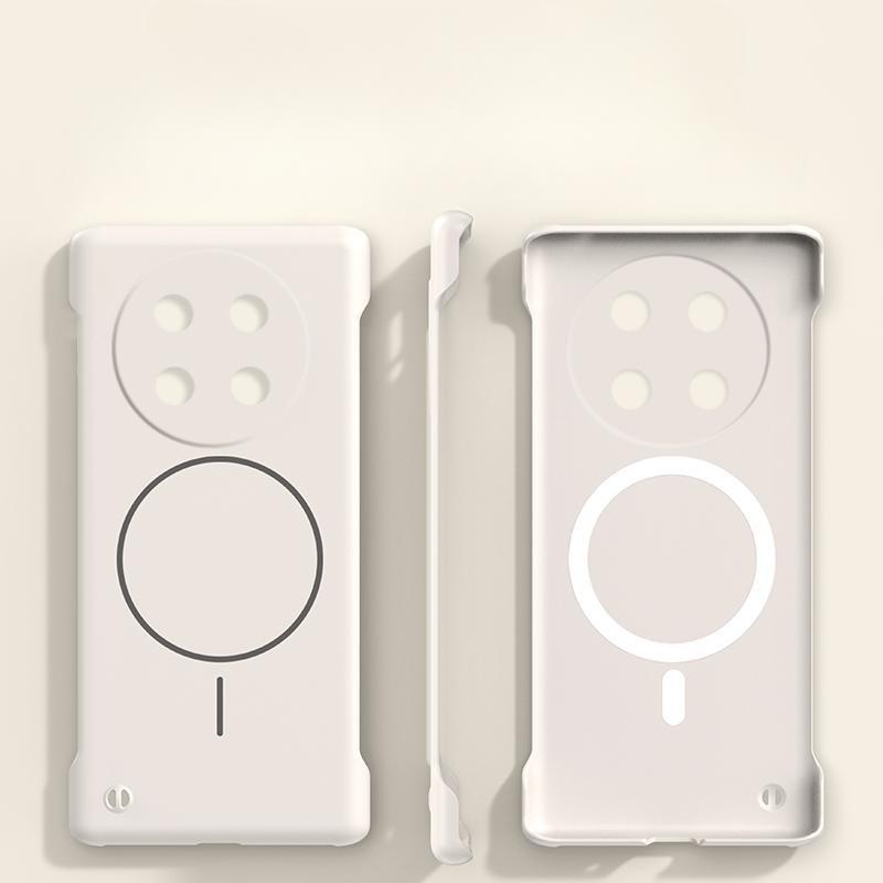 Soft Edge Magnetic Case สําหรับ Huawei Honor X9C - Bezel-Free Slim Design Anti-Slip Comfort Grip - แ