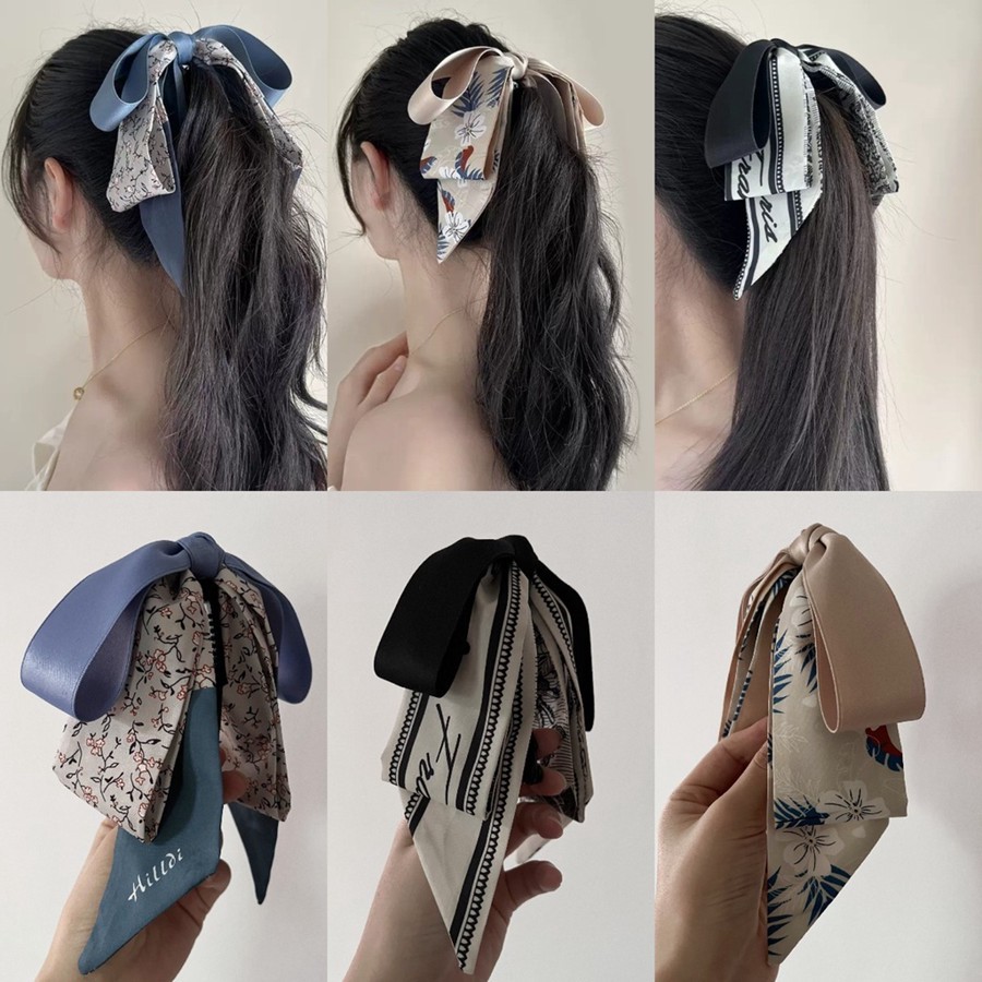 โบว์กิ๊บแฟชั่นที่เรียบง่าย คลิปผมหางม้าและอุปกรณ์จัดแต่งทรงผมสำหรับสาวๆ