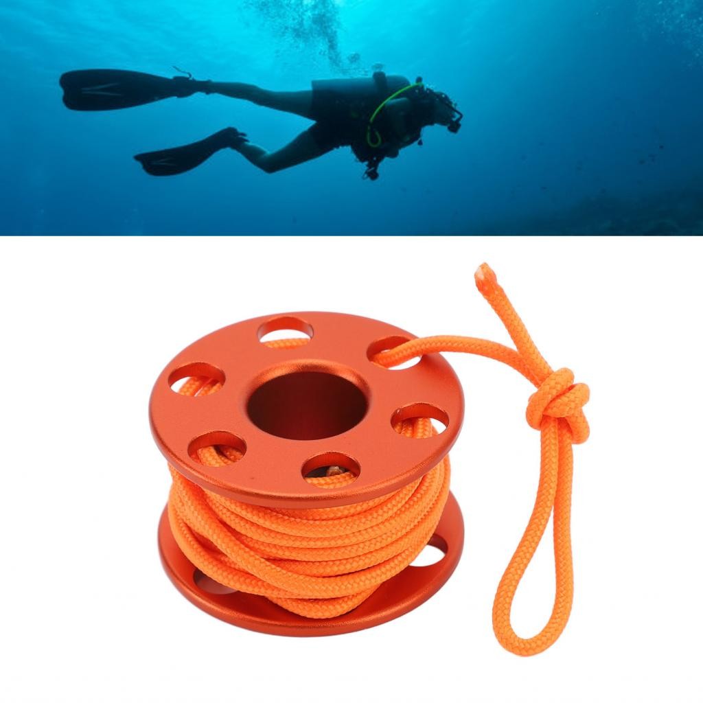 Mini Spool Finger Reel Resistance Scuba Diving สำหรับถ้ำ