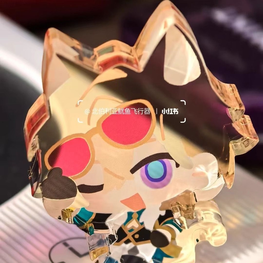 บล็อกอะคริลิครางดาว Honkai Aventurine Dr. อัตราส่วนขาตั้งอะคริลิคขนาดเล็ก Boothill รูปแสดงอะนิเมะสินค้าคอลเลกชันตกแต่งโต๊ะ - รูปที่ 5