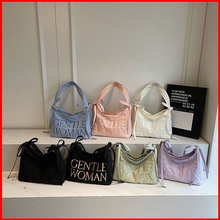 NS4 GentleWoman กระเป๋าสะพายแฟชั่น Bow Kilili กระเป๋าสําหรับนักเรียนมัธยมปลายสวมใส่ทุกวัน SN4