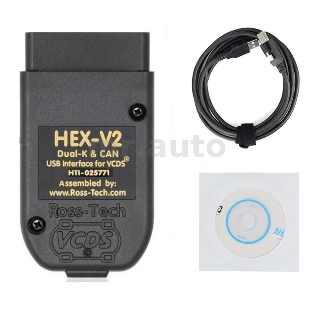 2024 ใหม่ล่าสุด VCDS 24.7 VAG เครื่องสแกนเนอร์เครื่องมือสาย OBD2 วินิจฉัยหลายภาษา HEX V2 Wesheu VCDS VAG COM สําหรับ Audi Skoda 0Volkswagen ราคา ถูกที่สุด ดีลบีเคเค แกลเลอรีภาพที่ 2