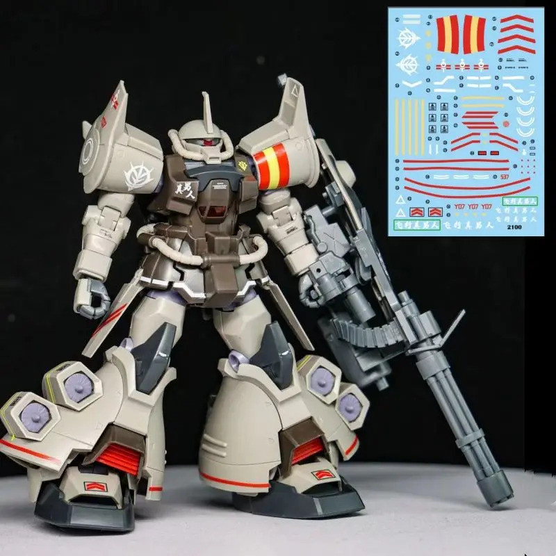 Gouf Flight Type MS-07H-8 HG 1/ 144 Assemble The Model Action Figures Model Building Kits Decoration