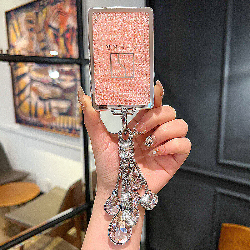 กระเป๋าใส่กุญแจ Zeekr 001/007/009/7X Card Key Case ใหม่ เปลือกกุญแจผู้หญิง พร้อมหัวเข็มขัด